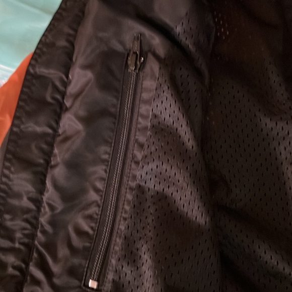 Harley Davidson Embroidered Black & Orange LOGO Motorcycle Jacket - Picture 10 of 15